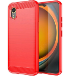 JLC Samsung Galaxy Xcover 7 Brushed Silicone Case Red