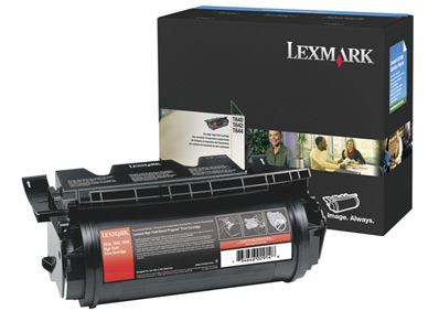 Lexmark 64040HW Toner cartridge black Project, 21K pages/5% for Lexmark T 640/644