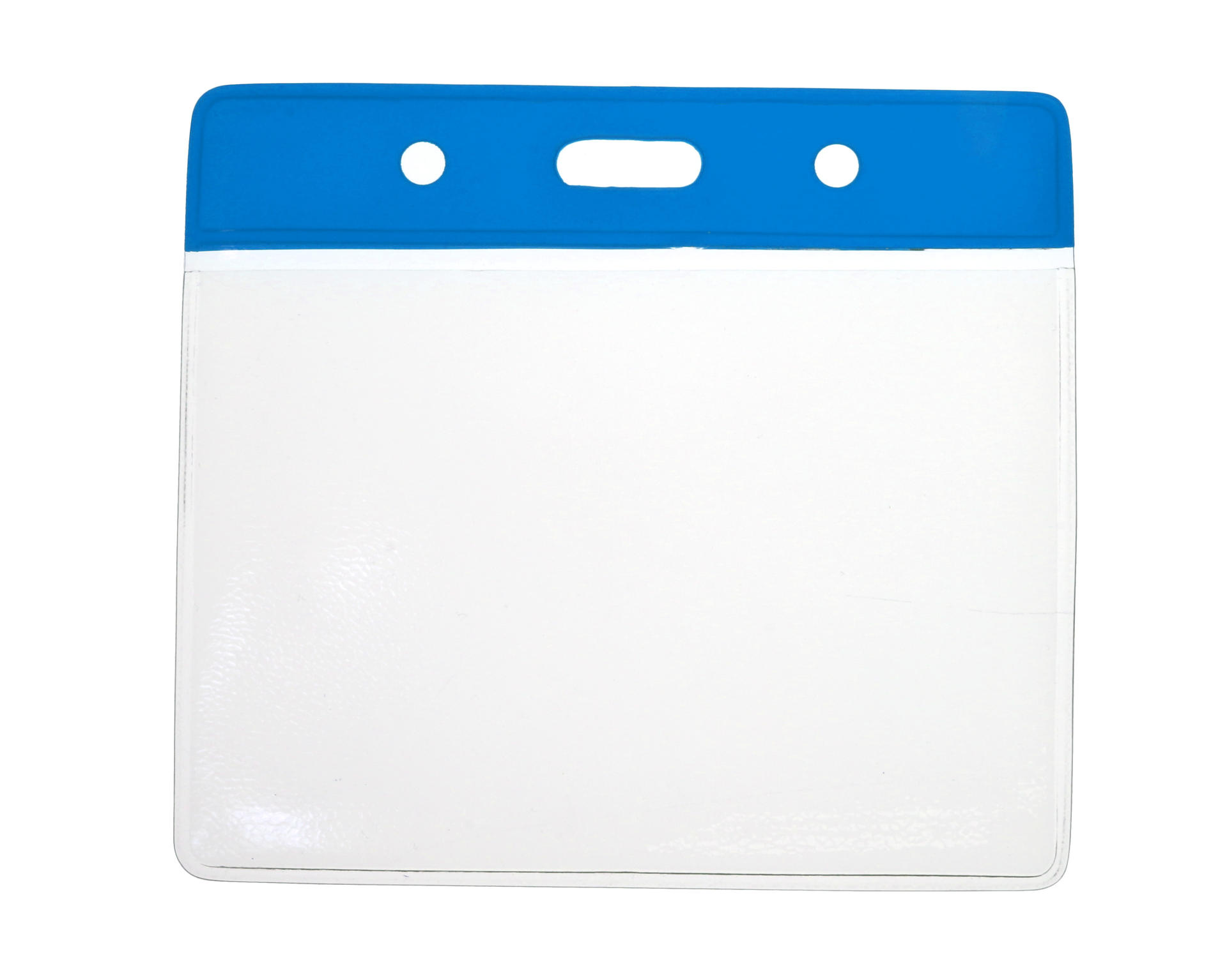 Image of Digital ID Vinyl Badge Royal Blue Top Card Holder 91 x 65 mm...