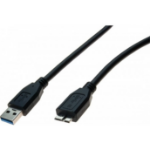 Hypertec 532474-HY USB cable USB 3.2 Gen 1 (3.1 Gen 1) 1.8 m USB A Micro-USB B Black