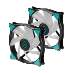 Iceberg Thermal IceGALE ARGB Computer behuizing Ventilator 14 cm Zwart 2 stuk(s)