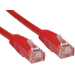 Cables Direct Cat6 U/UTP networking cable Red 3 m U/UTP (UTP)