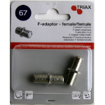 Triax 153292 coaxial connector 2 pc(s)