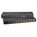 Austin Hughes Electronics Ltd Combo DB-15 IP 16-Port KVM switch Rack mounting Black