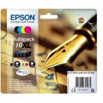 Epson C13T16364012 (16XL) Ink cartridge multi pack, 12,9ml + 3x 6,5ml, Pack qty 4