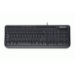 Microsoft Wired Keyboard 600, Black toetsenbord USB QWERTY UK International Zwart