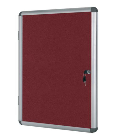 Image of Bi-Office VT630106150 insert notice board Indoor Burgundy Aluminium