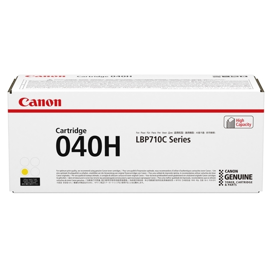 Image of Canon 0455C001/040H Toner cartridge yellow, 10K pages ISO/IEC...