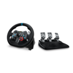 Logitech G G29 Driving Force Black USB 2.0 Steering wheel + Pedals Analogue PC, PlayStation 4, Playstation 3