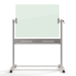 Nobo Brilliant White Glass Mobile Whiteboard 120x90cm