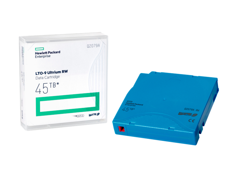 Image of Hewlett Packard Enterprise Q2079A backup storage media Blank data...