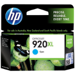 HP CD972AA NO 920XL INK CARTRIDGE CYAN