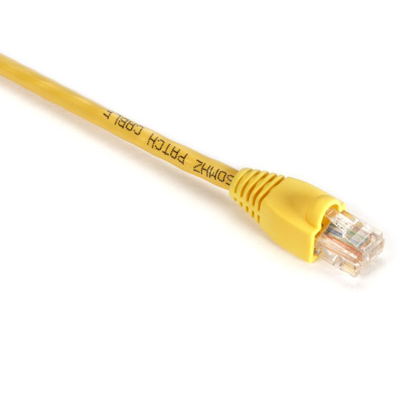 Black Box 5ft Cat5e networking cable Yellow 1.5 m