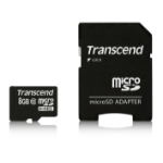 Transcend TS8GUSDHC10 memory card 8 GB MicroSDHC NAND Class 10