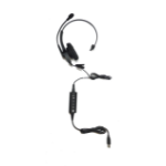 Spracht ZUMUC1 headphones/headset Wired Head-band Office/Call center USB Type-A Black