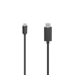 Hama 00200718 USB-kabel 1,5 m USB C HDMI Type A (Standaard) Zwart