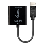Lindy 41068 video kabel adapter 1,5 m DisplayPort HDMI Type A (Standaard) Zwart