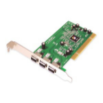 Siig 3-Port FireWire PCI Card interface cards/adapter