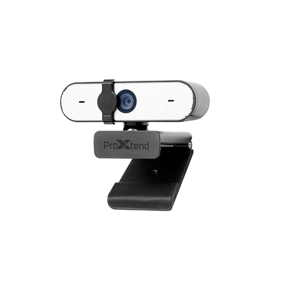 Image of ProXtend XSTREAM 2K webcam 4 MP 2592 x 1520 pixels USB 2.0 Silver,...