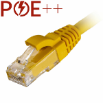 Cablenet 1.5m Cat6 RJ45 Yellow U/UTP LSOH 24AWG Snagless Booted Patch Lead