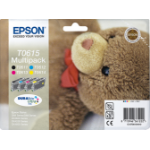 Epson C13T06154010/T0615 Ink cartridge multi pack Bk,C,M,Y, 4x250 pages ISO/IEC 24711 4x8ml Pack=4 for Epson Stylus D 68  Chert Nigeria