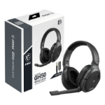 MSI Immerse GH50 Wireless Headset Wired & Wireless Head-band Gaming USB Type-A Black