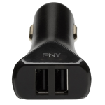 PNY P-P-DC-2UF-K01-RB mobile device charger Auto Black