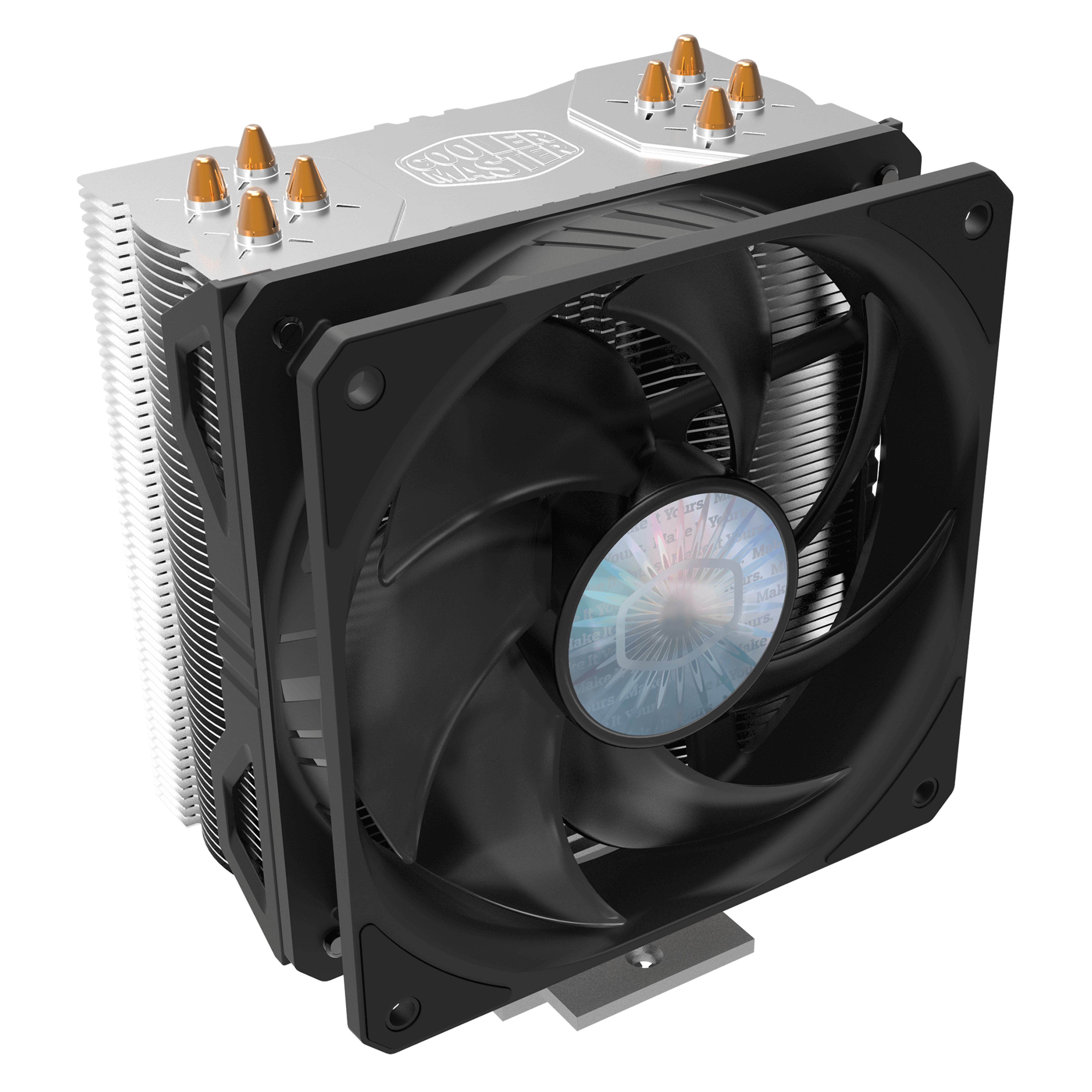 Image of Cooler Master Hyper 212 EVO V2 Processor 12 cm Black, Silver 1 pc(s)