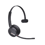 Yealink (BH70 Mono Teams USB-A) Microsoft Certified Teams Bluetooth Wireless Headset, Mono, 3-Mic Beamforming Noise Cancellation, USB-A, Dongle & Carry Case