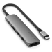 Satechi ST-P6SM interface hub USB Type-C 10000 Mbit/s Grey