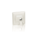 Equip 760303 veiligheidsplaatje voor stopcontacten Wit