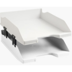 Exacompta 12714D desk tray/organizer Polystyrene Black