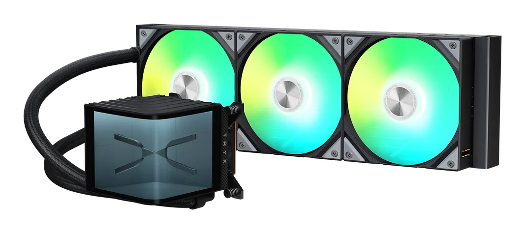 Tryx Black Panorama Argb 360 Processor Liquid Cooling Kit 12 Cm 1 Pc(S
