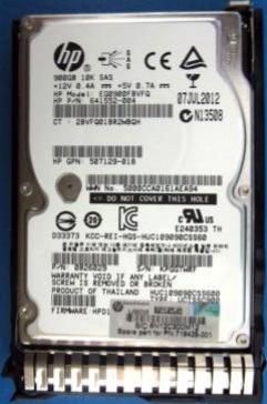 Hpe 900Gb Sas 6G 10K 2.5" Sff Smartdrive Carrier