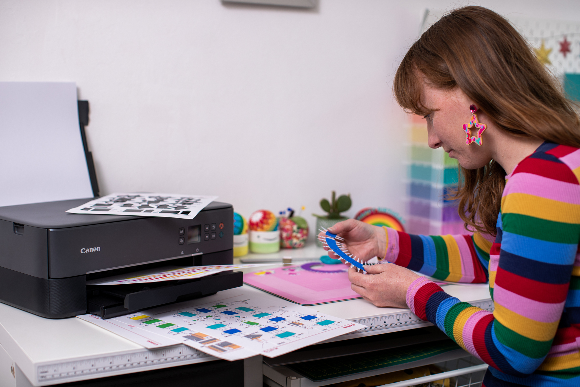 Canon PIXMA TS5350i Wireless Colour 3-in-One Inkjet Photo Printer, Black