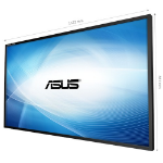ASUS SE655-Y Digital signage flat panel 165.1 cm (65") LCD 450 cd/m² Full HD Black 24/7