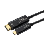 Microconnect USB3.1CHDMI10OP video cable adapter 10 m USB Type-C HDMI Black