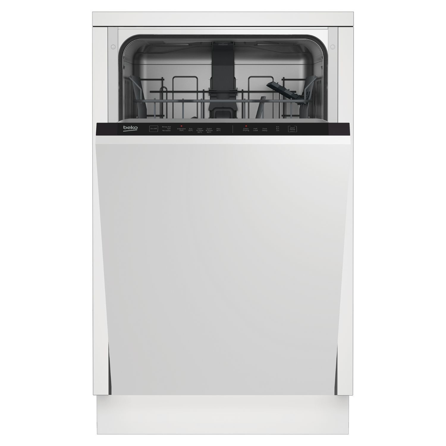 BEKO  DIS15020 Slimline Integrated 10 Place Setting Dishwasher