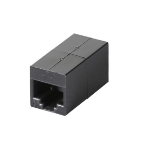 Black Box FM609-10PAK tussenstuk voor kabels RJ-45 Zwart