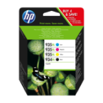 HP X4E14AE/934XL/935 Ink cartridge multi pack Bk,C,M,Y 1000pg + 3x825pg Pack=4 for HP OfficeJet Pro 6230
