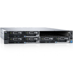 DELL PowerEdge FX2s Enclosure with 3 PowerEdge FC630 Sled Servers, 6x Intel Xeon - Certified Refurbished