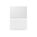 Samsung EF-BX810PWEGWW tablet case 31.5 cm (12.4") Flip case White