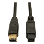 Tripp Lite F017-006 FireWire cable 70.9" (1.8 m) 9-p 6-p Black