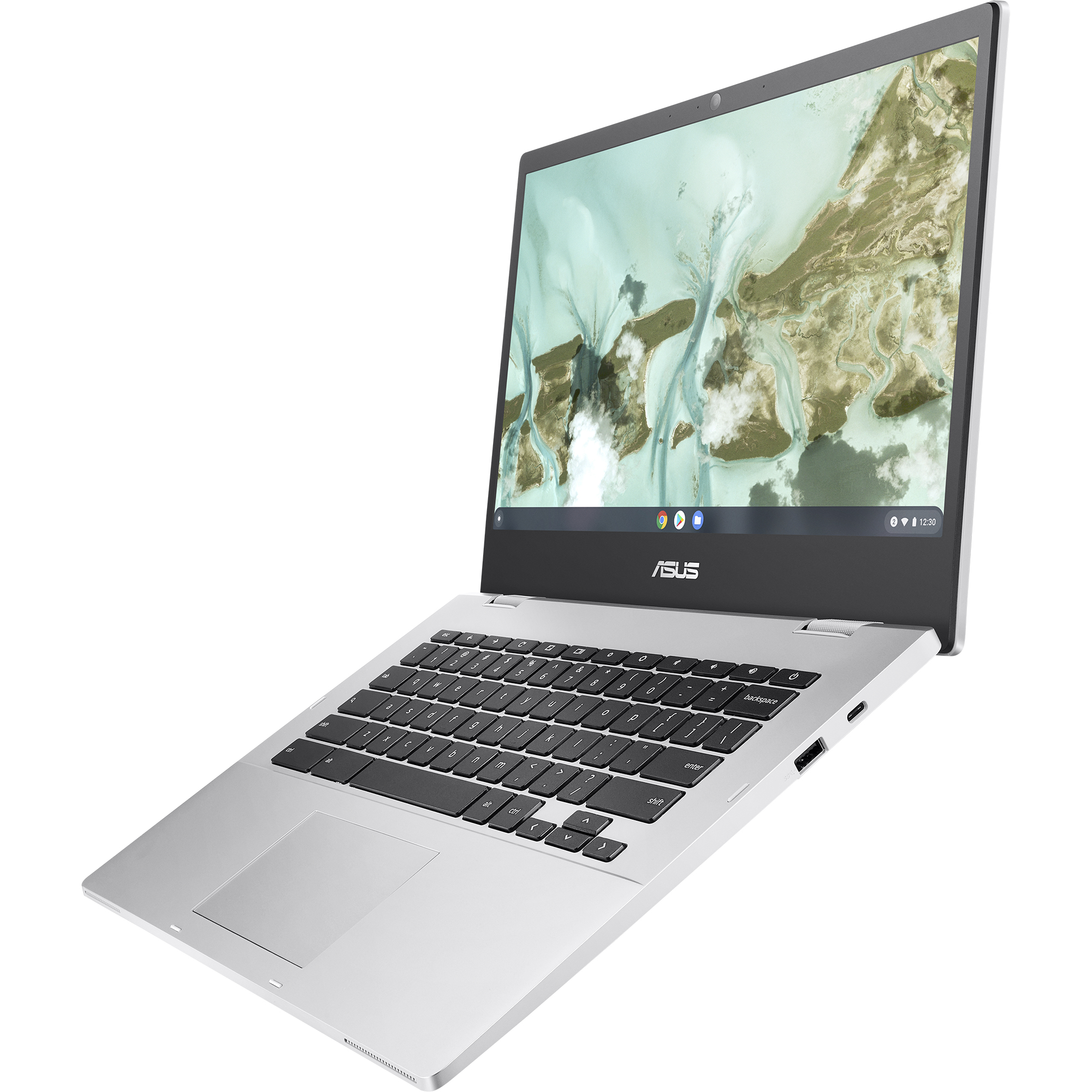 ASUS Chromebook CX1400CMA-EB0130 35.6 cm (14") Full HD Intel® Celeron® N N4020 4 GB LPDDR4-SDRAM 64 GB eMMC Wi-Fi 5 (802.11ac) ChromeOS Silver