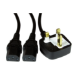 Cables Direct RB-333W power cable Black 1.8 m C13 coupler