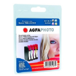 AgfaPhoto APET061SET inktcartridge Zwart, Cyaan, Magenta, Geel