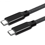 JLC B90 Braided Type C Male to Type C Male Cable 5M - Black