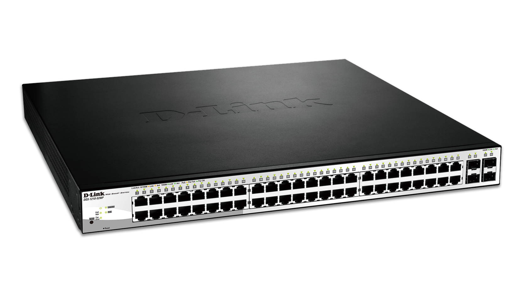 Image of D-Link DGS-1210-52MP network switch Managed L2 Gigabit Ethernet...