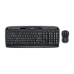Logitech 920-002836 keyboard Mouse included Office RF Wireless English Black