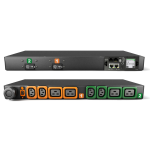 Vertiv Geist MG05M1R1-08P443-3PS6B2H10-S power distribution unit (PDU) 8 AC outlet(s) 0U Black